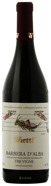 Vietti Barbera d'Alba Tre Vigne 2019