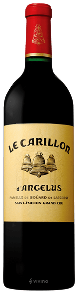 Ch?teau Angelus Le Carillon d’Ang?lus Saint-?milion Grand Cru 2019