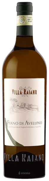 Villa Raiano Fiano di Avellino 2018