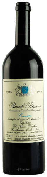 Elio Altare Cerretta Barolo Riserva (Vigna Bricco) 2012