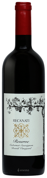 Recanati Cabernet Sauvignon Reserve David Vineyard 2018