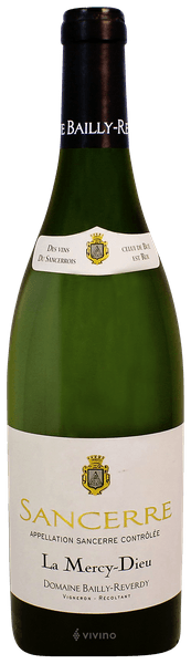 Domaine Bailly Reverdy La Mercy-Dieu Sancerre Blanc 2017