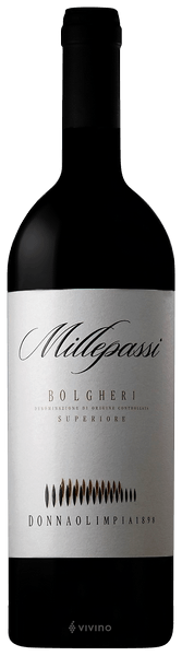 Donna Olimpia Millepassi Bolgheri Superiore 2015