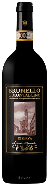 Canalicchio di Sopra Brunello di Montalcino Riserva 2007