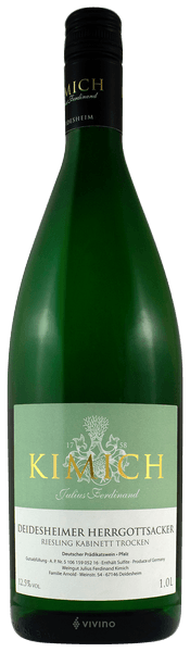 Julius Ferdinand Kimich Deidesheimer Herrgottsacker Riesling Kabinett Trocken 2019