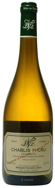 Domaine Vocoret et Fils Les For?ts Vieilles Vigne Chablis 1er Cru 2017
