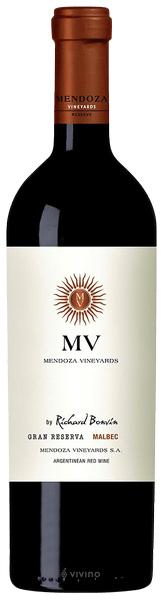 Mendoza Vineyards MV Gran Reserva Malbec 2017