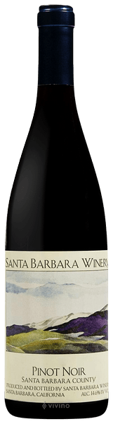 Santa Barbara Winery Pinot Noir 2019