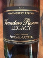 Sonoma-Cutrer Founders Reserve Legacy Chardonnay 2012