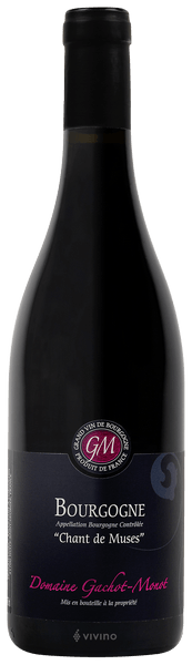 Domaine Gachot-Monot Chant de Muses Bourgogne 2018
