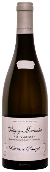 Etienne Sauzet Puligny-Montrachet 1er Cru 'Les Folati?res' 2014