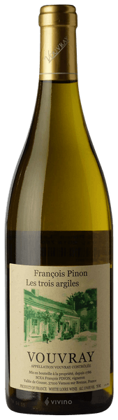 Domaine Fran?ois et Julien Pinon Les Trois Argiles Vouvray 2018
