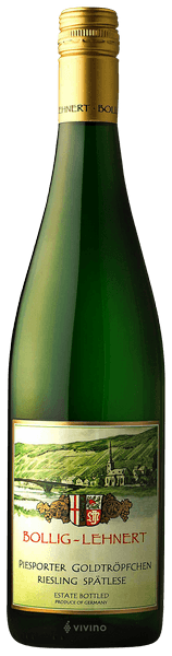 Bollig-Lehnert Piesporter Goldtr?pfchen Riesling Sp?tlese 2018