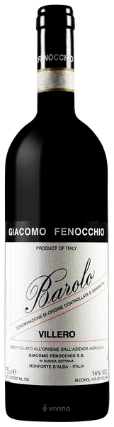 Giacomo Fenocchio Barolo Villero 2013