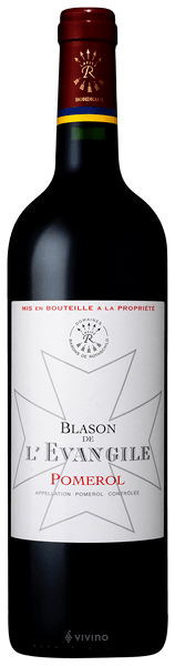 Ch?teau l'?vangile Blason de L’Evangile Pomerol 2018
