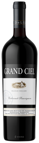 DeLille Cellars Grand Ciel Cabernet Sauvignon 2013