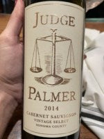 Judge Palmer Vintage Select Cabernet Sauvignon 2014