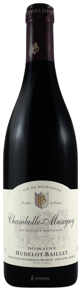 Hudelot-Baillet Chambolle-Musigny 2012