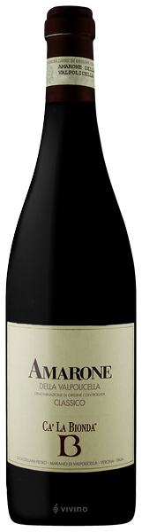 Ca La Bionda Amarone della Valpolicella Classico 2015