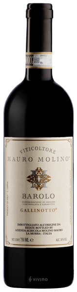 Mauro Molino Barolo Gallinotto 2018