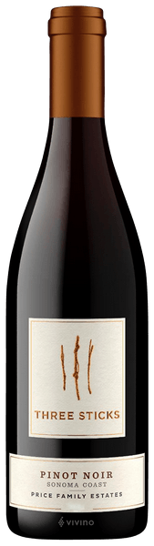 Three Sticks Price Family Estates Pinot Noir 2019