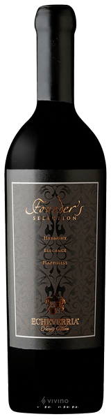 Echeverr?a Founder's Selection 2013