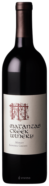 Matanzas Creek Merlot Bennett Valley 2016