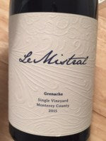 Le Mistral Single Vineyard Grenache 2015