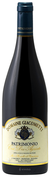 Giacometti Cru des Agriates Patrimonio Rouge 2019