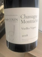 Joseph Colin Vieilles Vignes Chassagne-Montrachet 2018