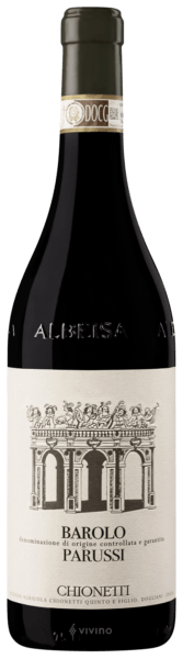 Chionetti Parussi Barolo 2017