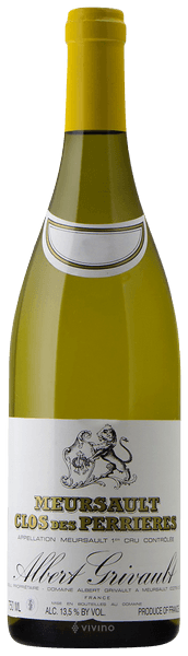 Albert Grivault Clos Des Perri?res Meursault 1er Cru 2018
