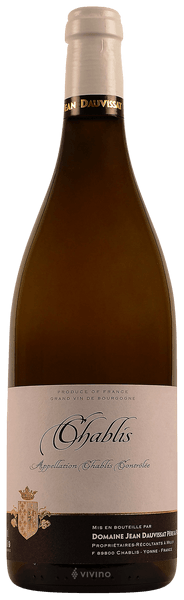 Domaine Jean Dauvissat Chablis 2020