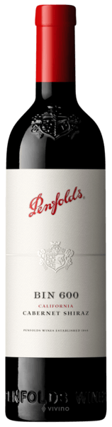 Penfolds Bin 600 California Collection Cabernet - Shiraz 2018