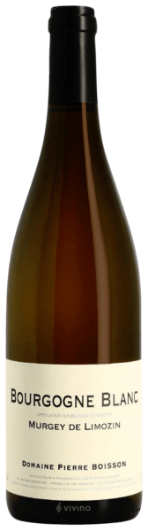 Pierre Boisson Murgey de Limozin Bourgogne Blanc 2018