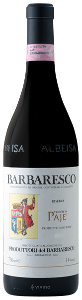 Produttori del Barbaresco Barbaresco Riserva Paj? 2016