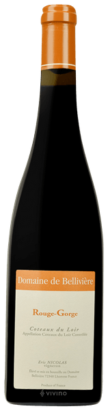 Domaine de Bellivi?re Rouge-Gorge Coteaux du Loir 2016