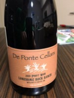 De Ponte Lonesome Rock Ranch Pinot Noir 2013
