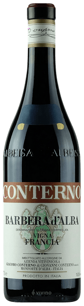 Giacomo Conterno Barbera d'Alba Vigna Francia 2017