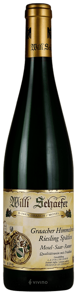 Willi Schaefer Graacher Himmelreich Riesling Sp?tlese 2020