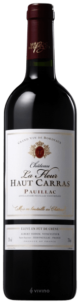 Ch?teau La Fleur Haut Carras Pauillac 2012