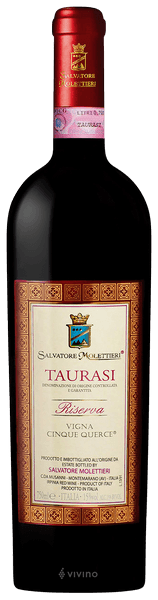 Salvatore Molettieri Taurasi Vigna Cinque Querce Riserva 2009