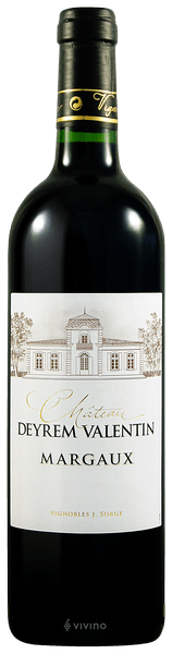 Ch?teau Deyrem Valentin Margaux 2018