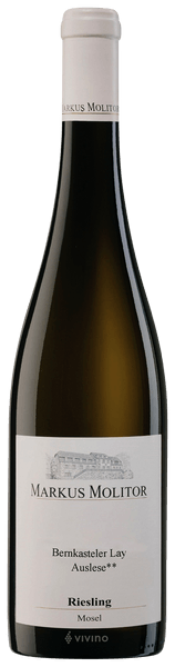 Markus Molitor Bernkasteler Lay Riesling Auslese** 2013