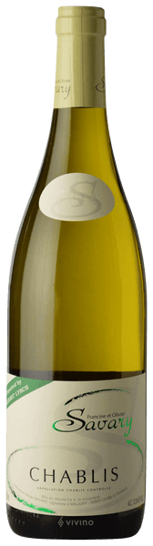 Francine et Olivier Savary Chablis 2018