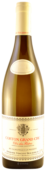 Vincent Bouzereau Clos des Fi?tres Corton Grand Cru Blanc 2002