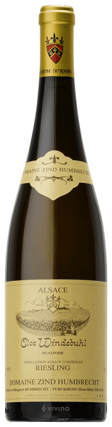 Domaine Zind Humbrecht Riesling Alsace Clos Windsbuhl 2016