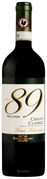 Bindi Sergardi Mocenni Numero 89 Gran Selezione Chianti Classico 2010