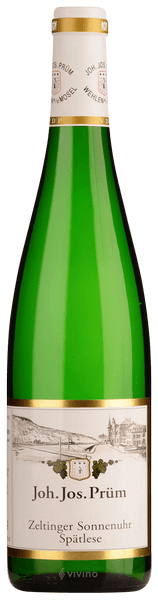 Joh. Jos. Pr?m Zeltinger Sonnenuhr Riesling Sp?tlese 2018