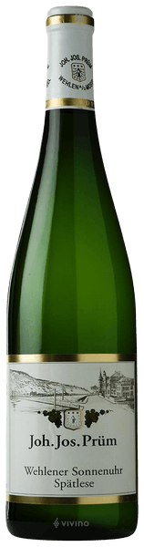 Joh. Jos. Pr?m Wehlener Sonnenuhr Riesling Sp?tlese 2018